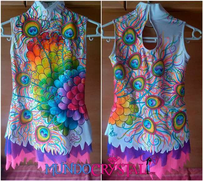 Maillot pintado a mano