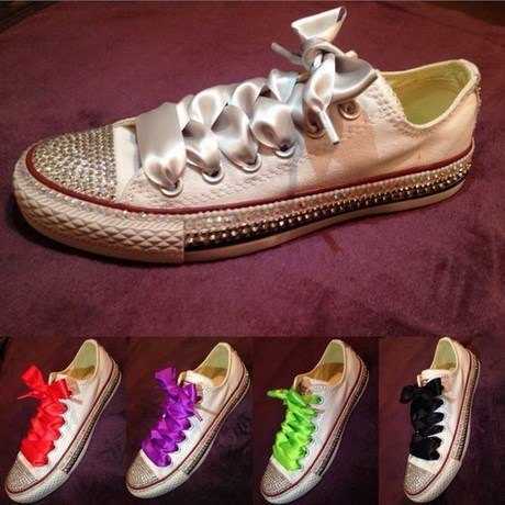 converse decoradas con piedras