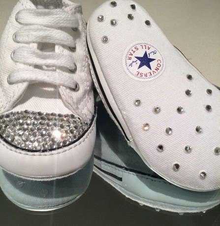 converse decoradas con piedras