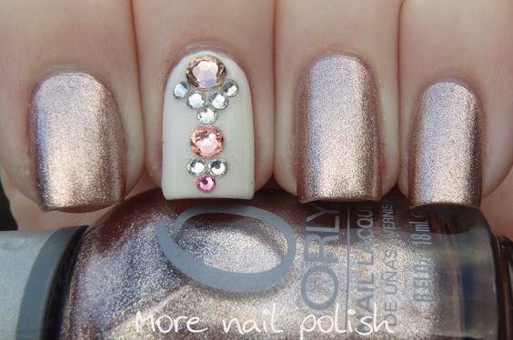 25 Nail Art Ideas Encuentra tu diseño favorito con Strass