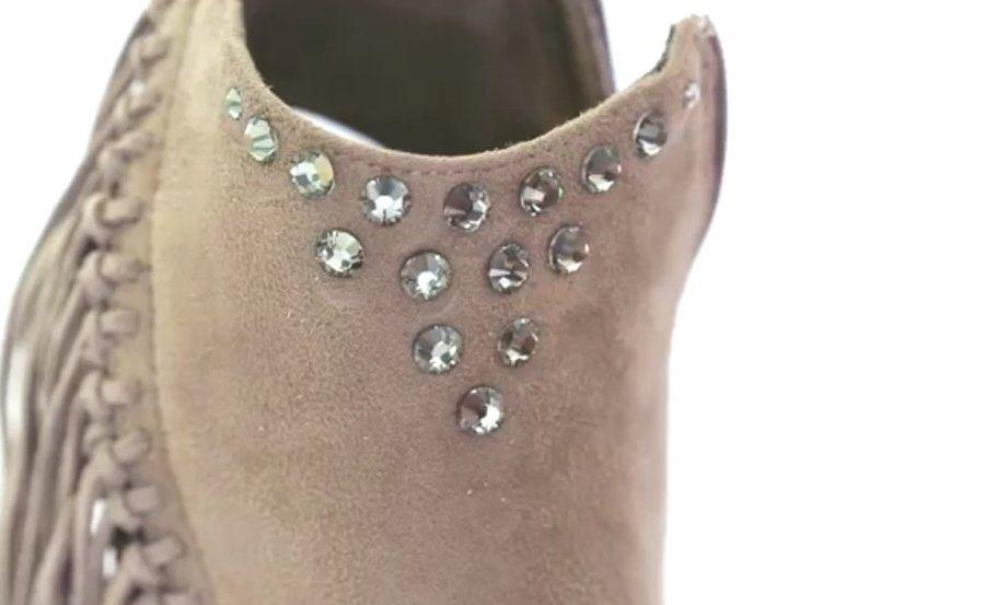 botas vaquera con swarovski