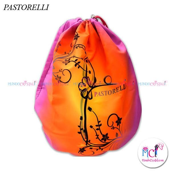 Porta-pelotas-Pastorelli-modelo-Hilary,-color-naranja-y-rosa