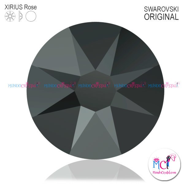 Xirius-Rose-Crystal-jet-hematite Xirius-Rose-Crystal-jet-hematite
