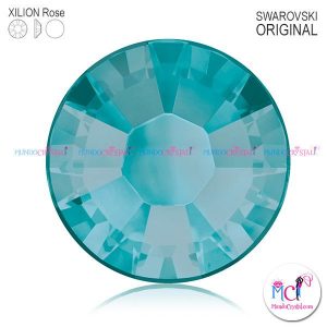 xilion-rose-2038 blue zircon satin