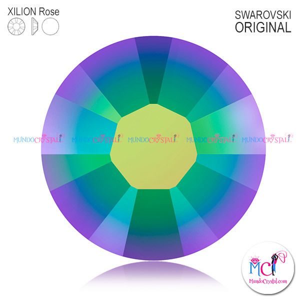 xilion-rose-2038 crystal scarabeus green