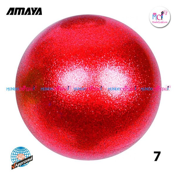 Pelotas-amaya-glitter-roja