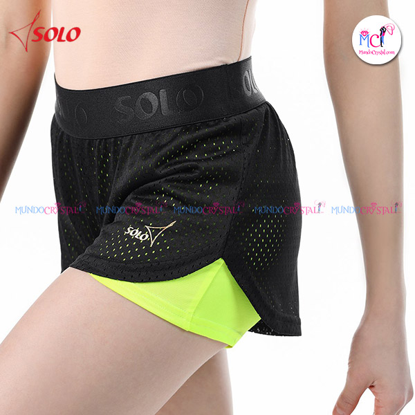 Pantalon-Solo-doble-de-rejilla-con-Banda-RG770-amarillo-fluor-2