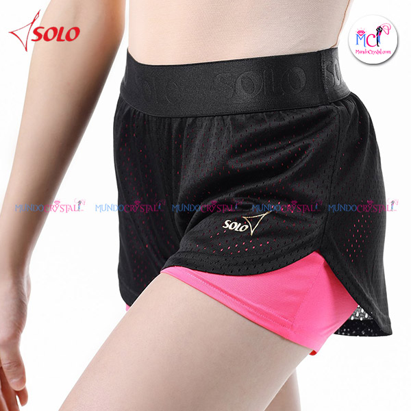 Pantalon-Solo-doble-de-rejilla-con-Banda-RG770-rosa-fluor-2 Pantalon-Solo-doble-de-rejilla-con-Banda-RG770-rosa-fluor-2