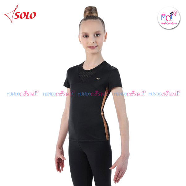 Camiseta-Solo-Star-escote-rejilla-RG605-oro Camiseta-Solo-Star-escote-rejilla-RG605-oro