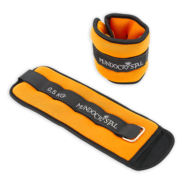 pesa tobillera naranja